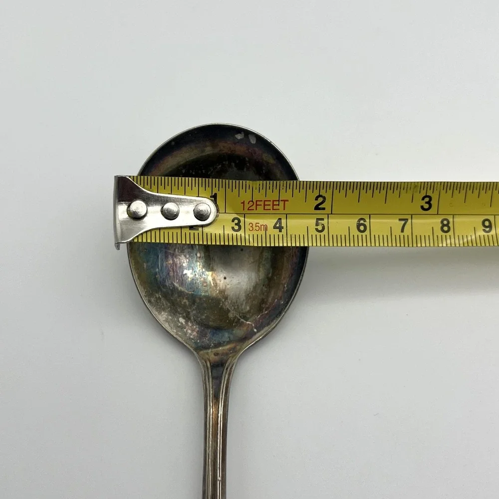 Oneida‎ Community Tudor Silver Plated 6 Spoon Set Queen Bess Vintage Tarnished